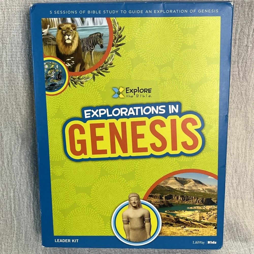 LifeWay Explore Bible Kids Explorations in Genesis Homeschool Children Ministry